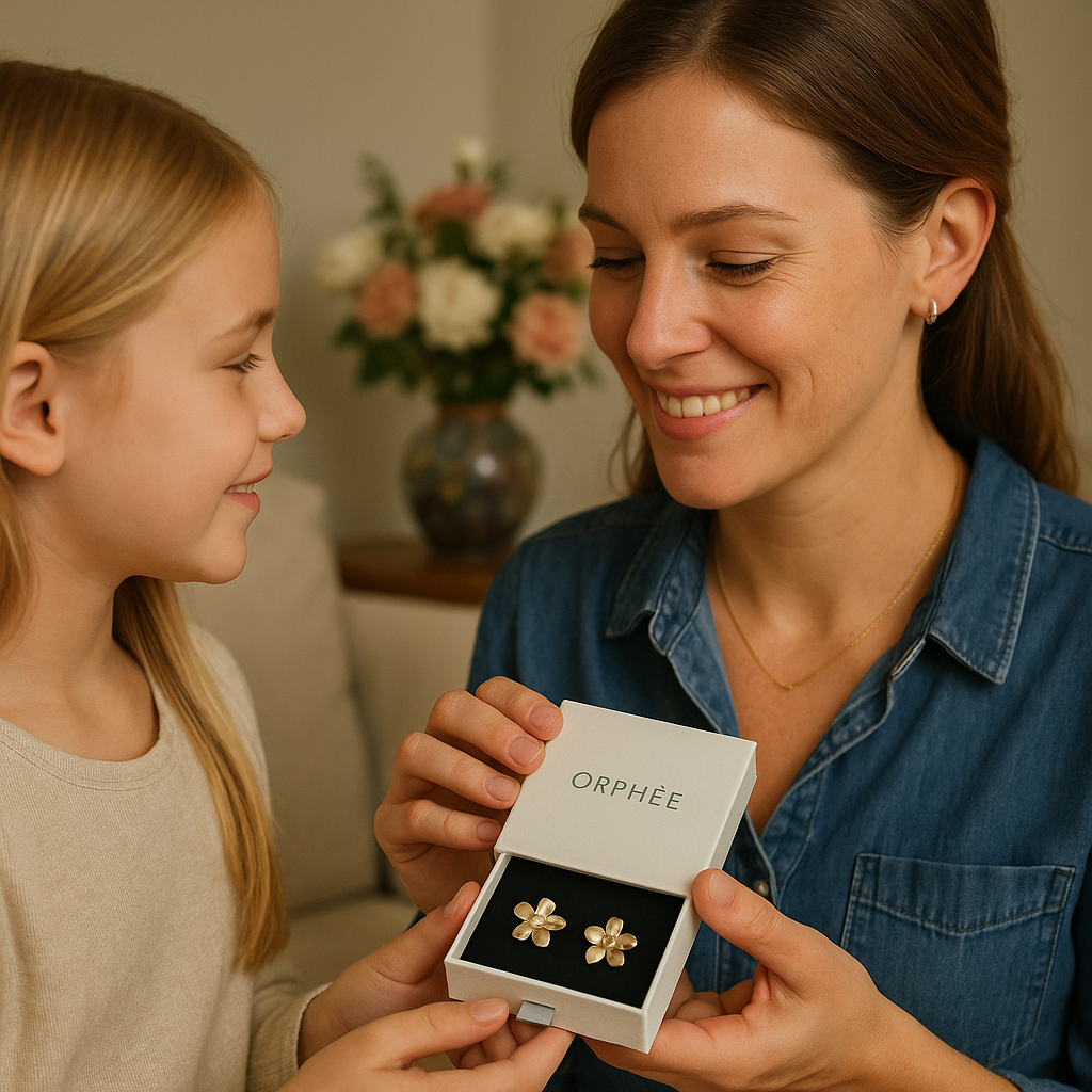Idée cadeau : bijou en pierre naturelle à offrir à sa mère, Orphée Bijoux