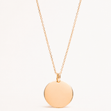 20 mm domed medal necklace to personalize