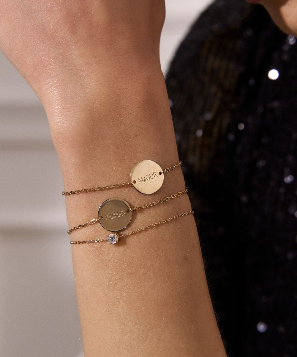 Orphée Bijoux Bracelet Margaux Bracelet micron 750/1000 Gold