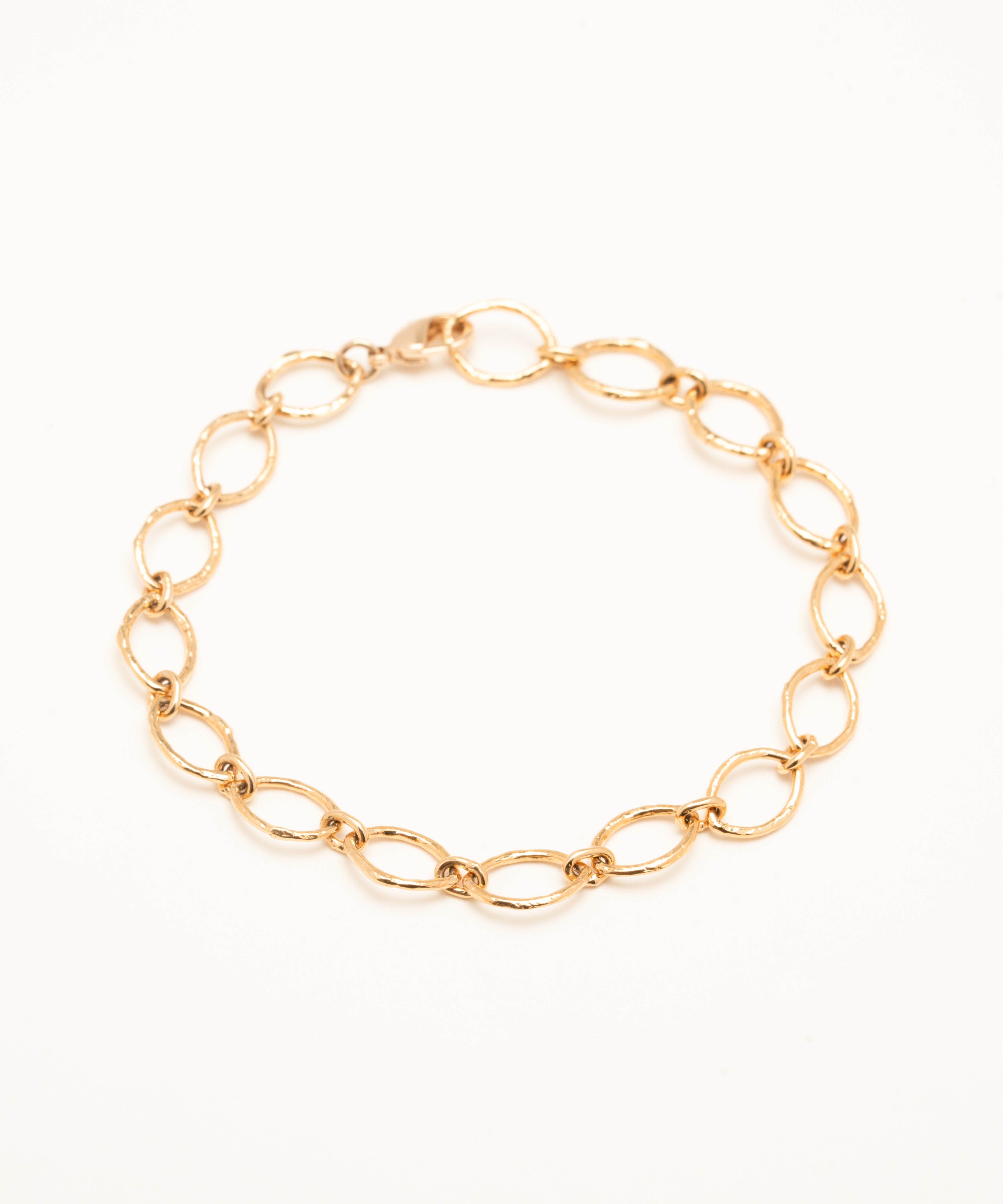 Maxi bracelet chaîne en laiton doré à l'or fin Athéna | Monsieur Simone Maxi bracelet chaîne en laiton doré à l'or fin Athéna | Monsieur Simone