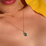 Collier SCARABÉE Pierres fines