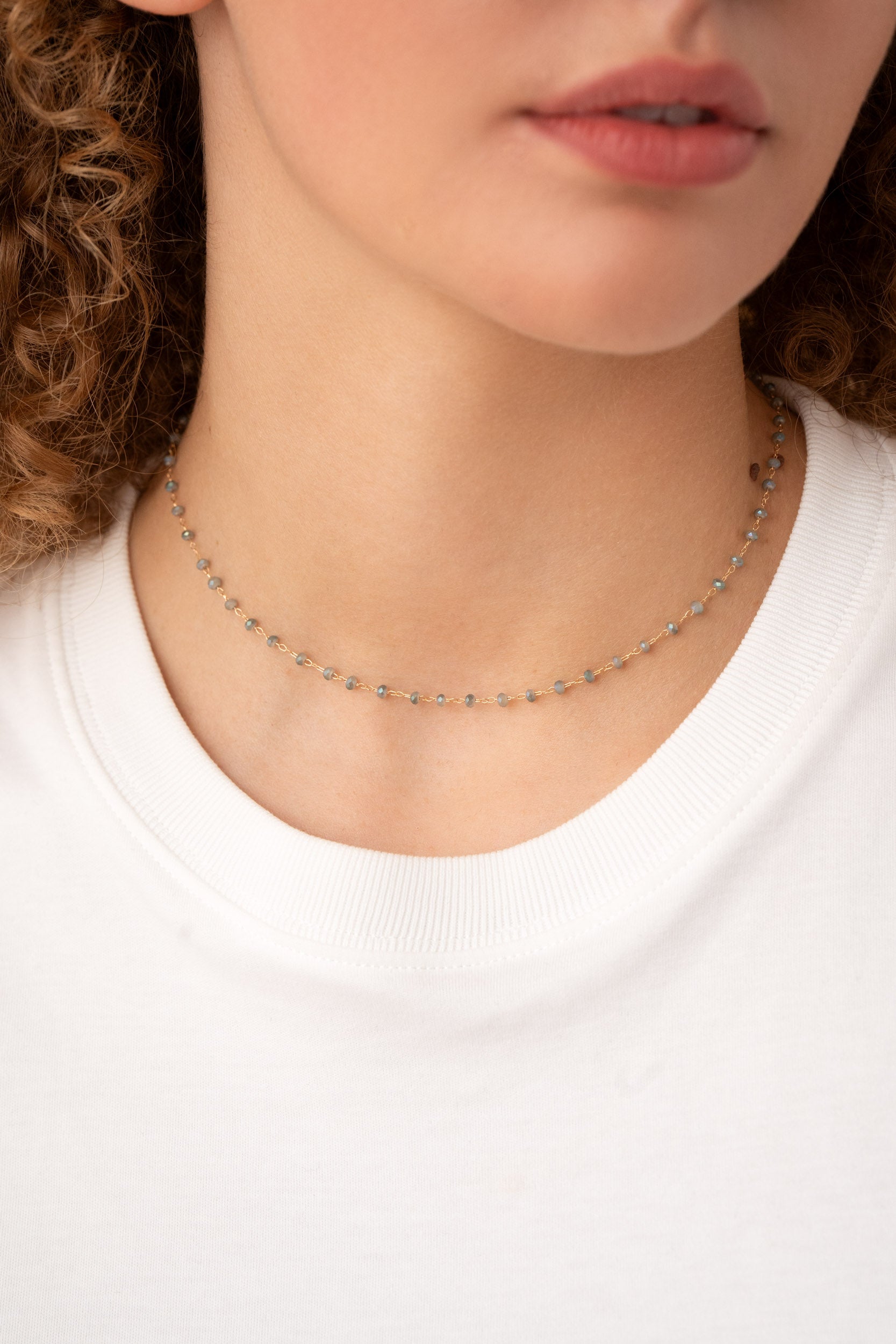 Chaîne Collier PersonnalisÃ© Or Blanc Pendentif Femme Argent